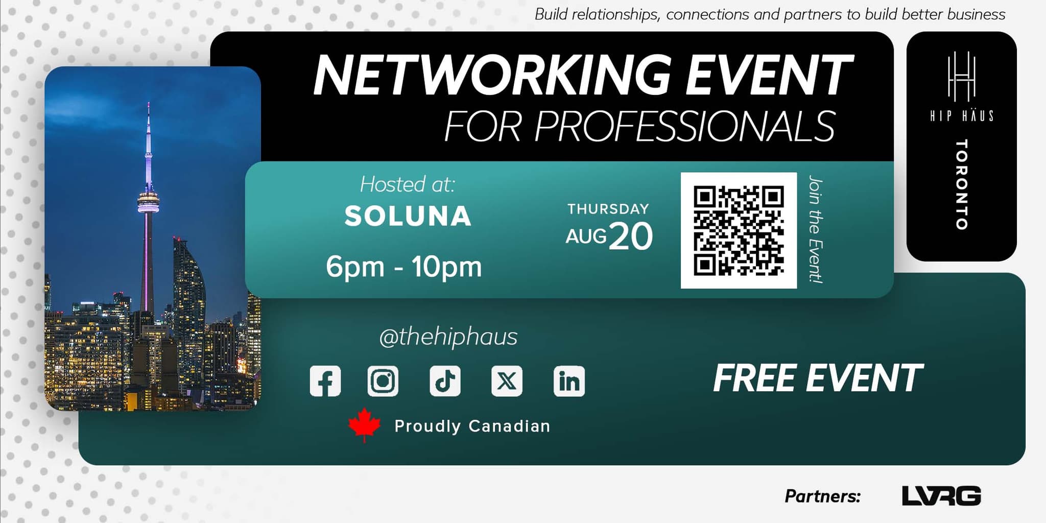 Networking Event for Professionals - Aug 20th, 2026