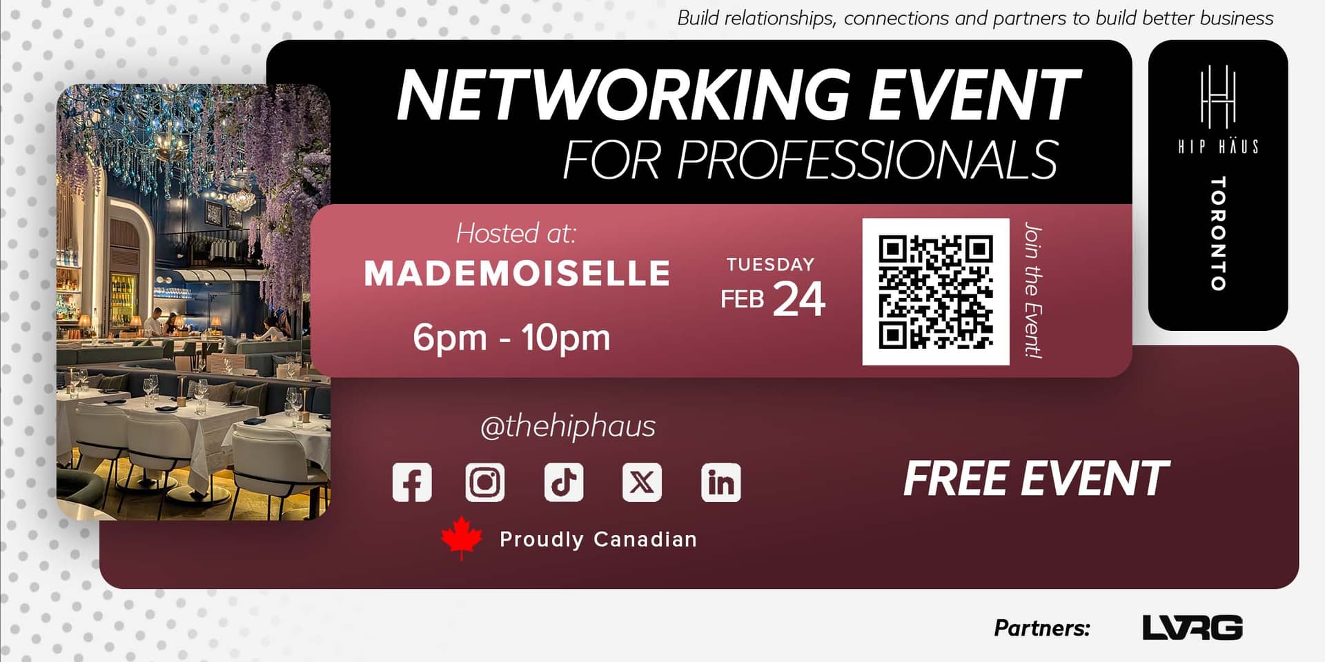 Toronto Networking Event Feb 24th 2026
