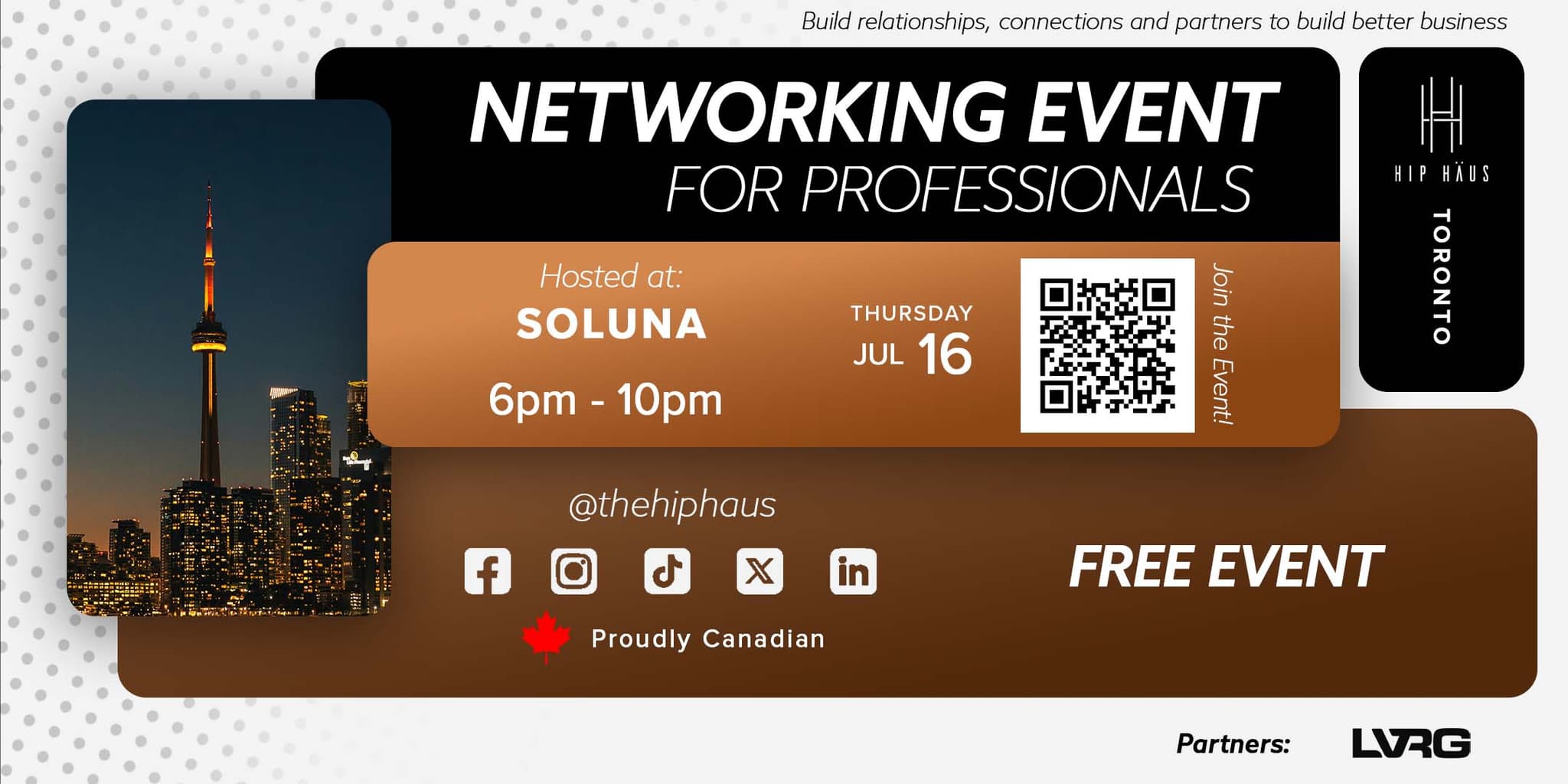 Networking Event for Professionals - Jul 16th, 2026