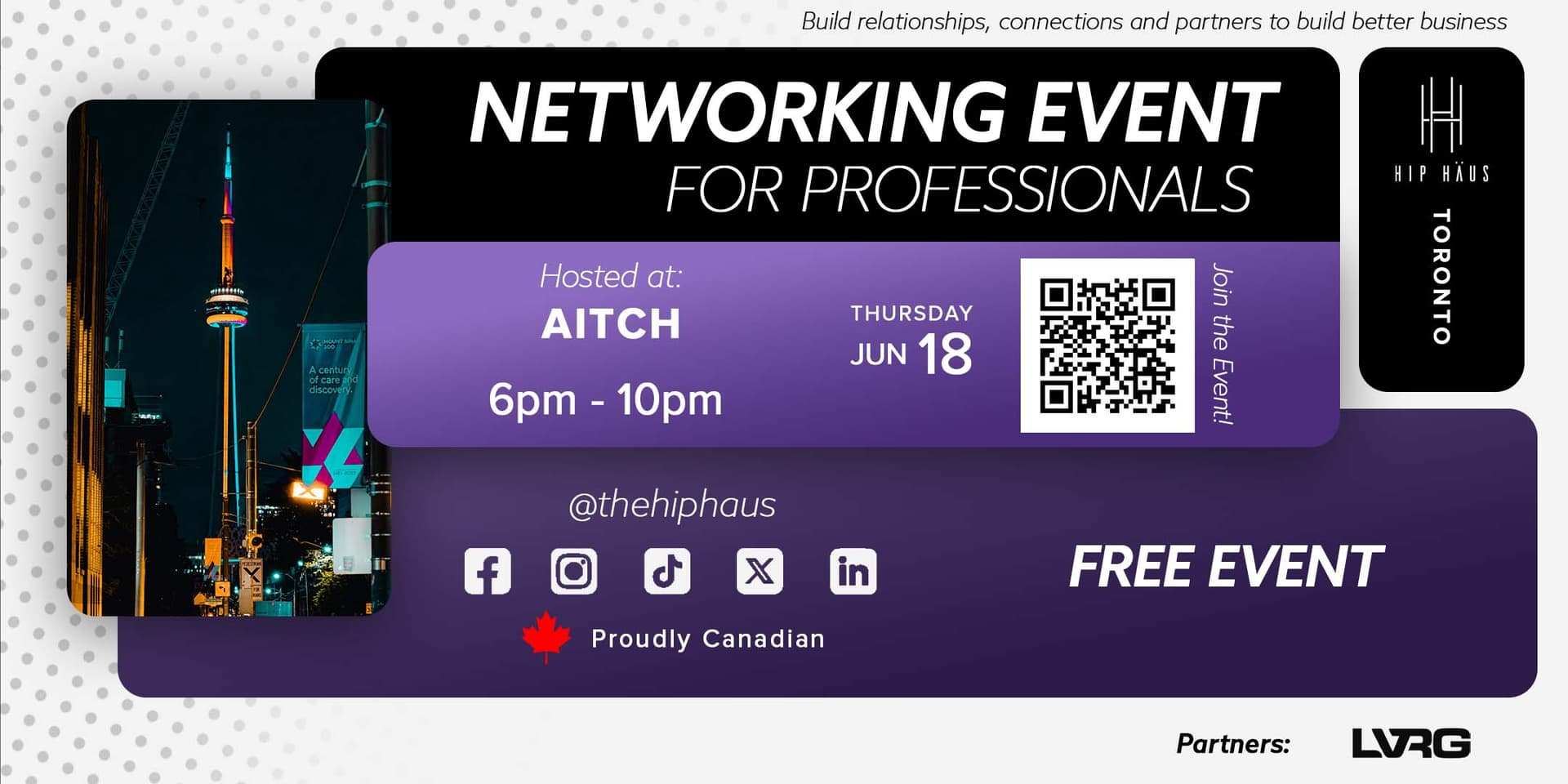 Toronto Networking Event June 18th, 2026