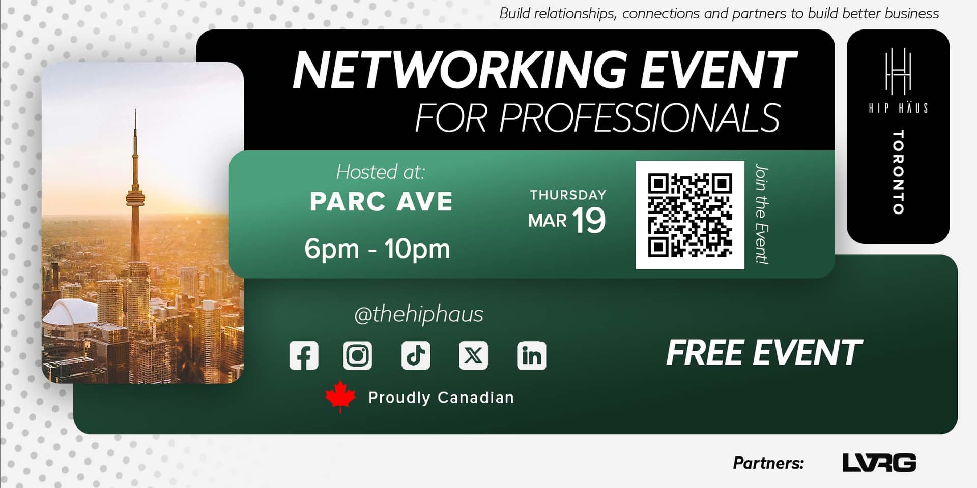 Toronto Networking Event March 19th 2026