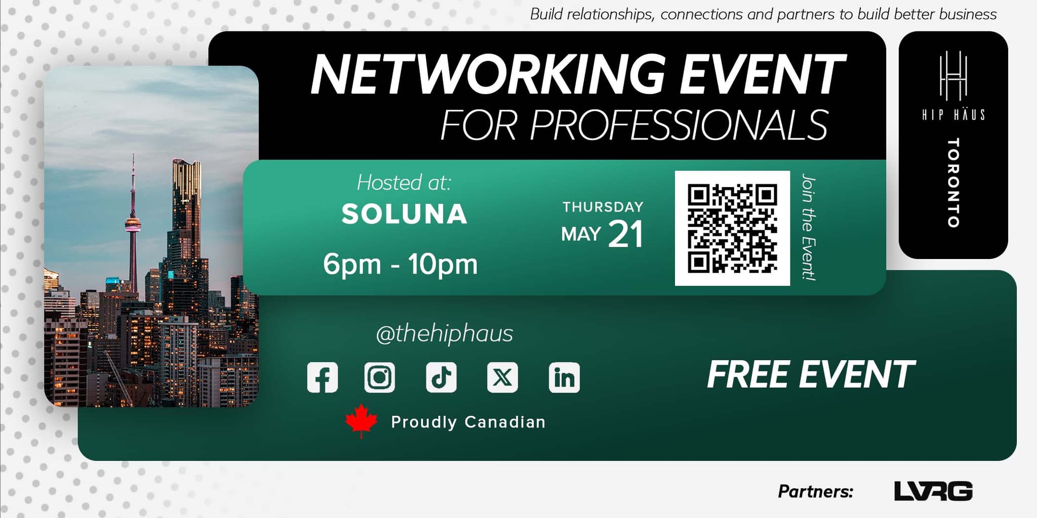 Networking Event for Professionals - May 21st, 2026