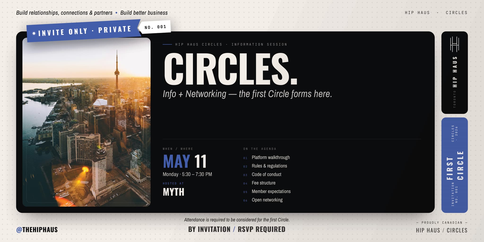 Circles - Info + Networking