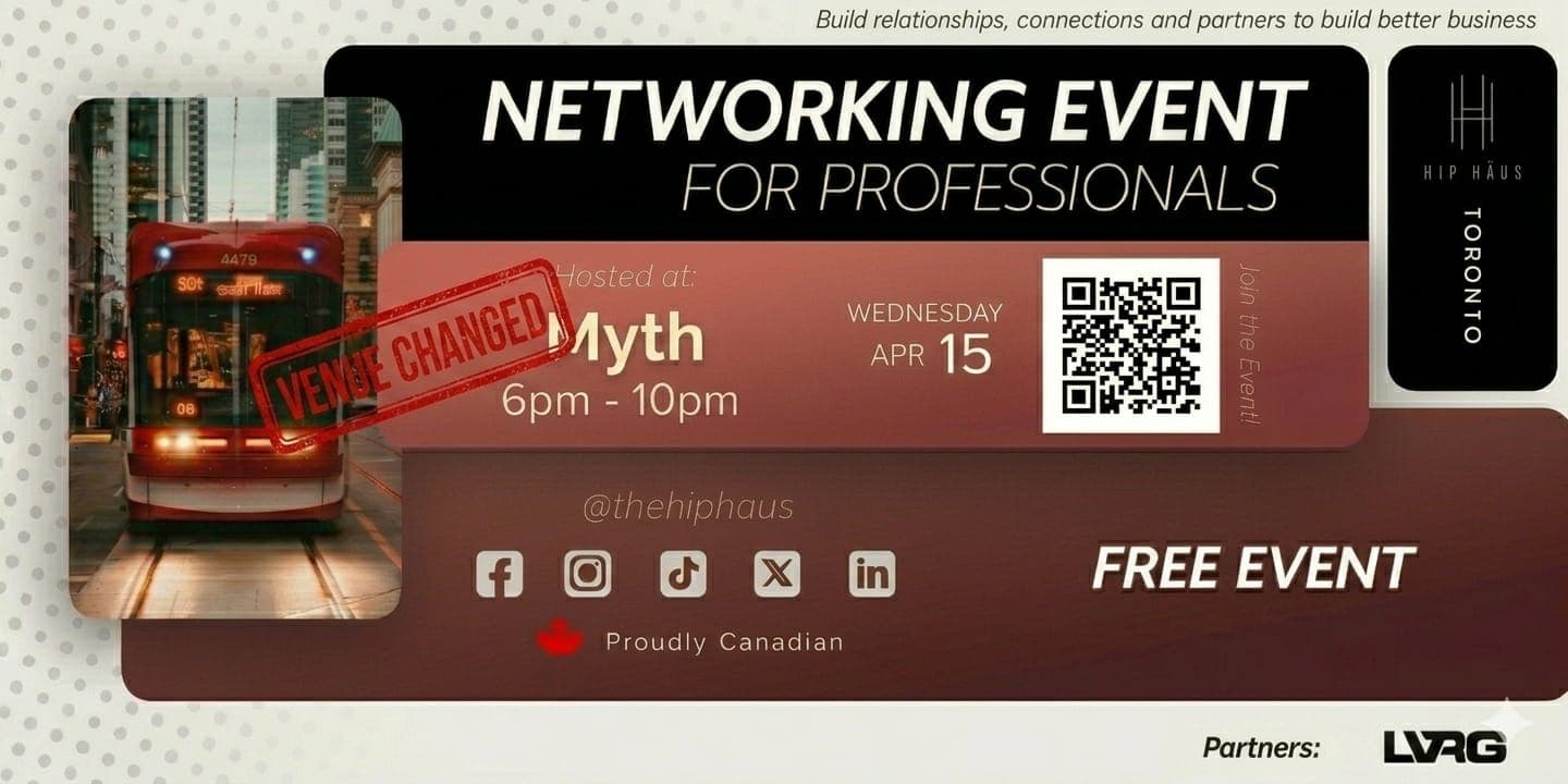 Networking Event for Professionals - Apr 15th, 2026