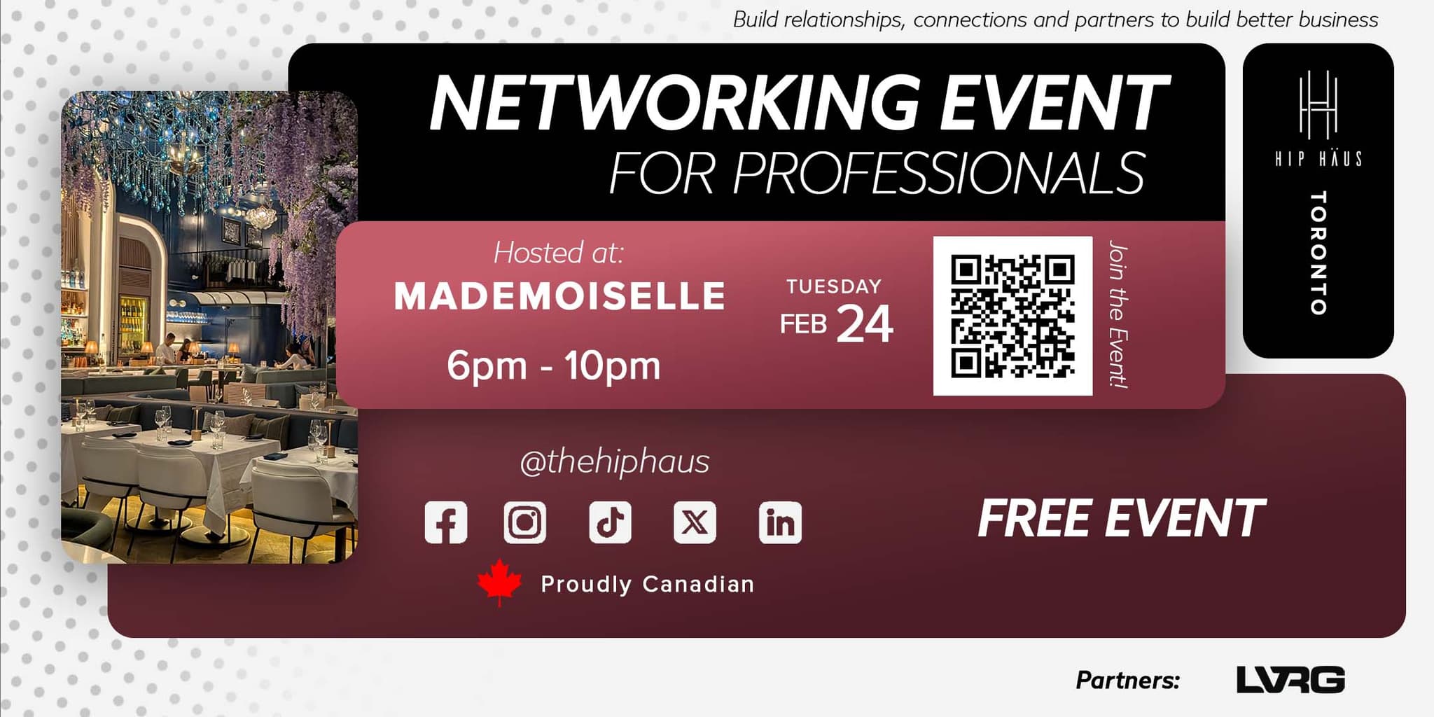 Networking Event for Professionals - Feb 24th, 2026