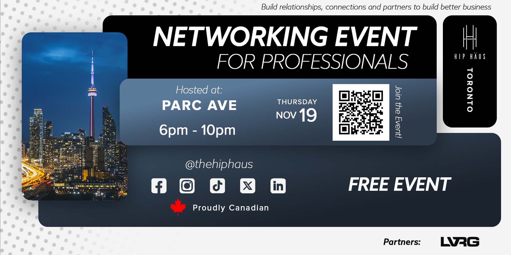 Networking Event for Professionals - Nov 19th, 2026